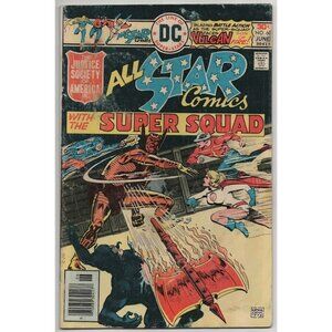 All-Star Comics 60 DC Comics 1976 VG 4.0 Justice League / Society Power Girl